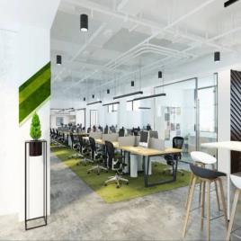 Industrial Office Interior Designing Service
