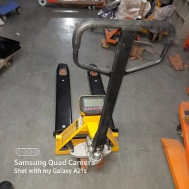 Industrial Weighing Scale Pallet Mover, Weighing Capacity: 2000 Kg