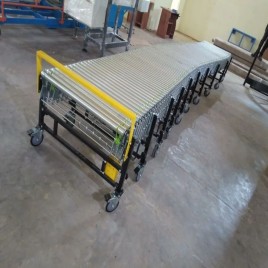 Integrated conveyors Steel Expandable Conveyor, Material Handling Capacity: 50 Kg