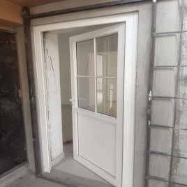 Interior Upvc Fixed Door, Toughened Glass