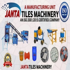 Interlocking Tiles Paver Block Making Machine