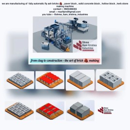 Interlocking Tiles Making Machine, For bricks