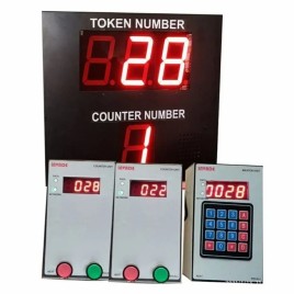 Invade Red Multi Counter Token Display System