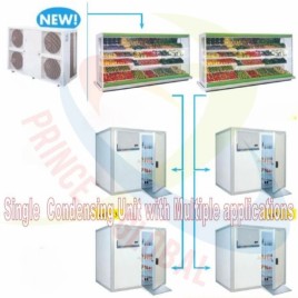 Inverter based condensing unit ( all in one ).