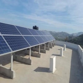 Inverter-PCU 100kwp On Grid Solar Power Plant, For Commercial