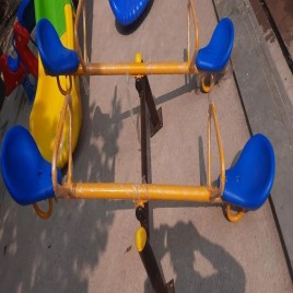 Iron 4 Seater Seesaw, in Outdoor