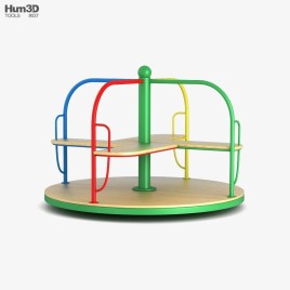 Iron Playground Merry Go Round