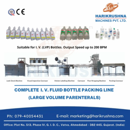 IV Bottle Packing Line