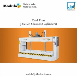 JaI Industries Cold Press Machine, Automation Grade: Semi Automatic
