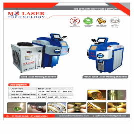 Jewellery Laser Welding Machine, 200 W