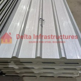 Jindal Insulated Puf Roof Panel, Thickness (in mm): 60 mm