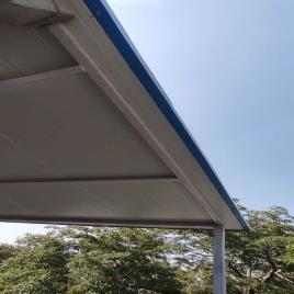 Jindal On Demand PUF Roofing Panel Installation Service, in PAN India, For Construction Site Office