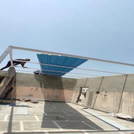 Jindal On Demand PUF Roofing Panel Installation Service, in PAN India, For Construction Site Office