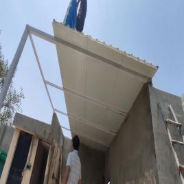 Jindal On Demand PUF Roofing Panel Installation Service, in PAN India, For Construction Site Office