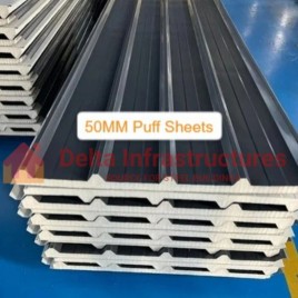 JSW Sandwich Puf Sheets, For Insulation, Thickness: 30 mm