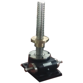 Jyoti Hydraulic Polished SS Worm Gear Screw Jacks for Industrial