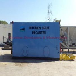 KDI 5 Ton Bitumen Drum Decenter, For Road Construction, Size: Coustom