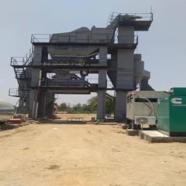 KDI Asphalt Batch Mix Plants, For Road Construction, Capacity: 160 Tph