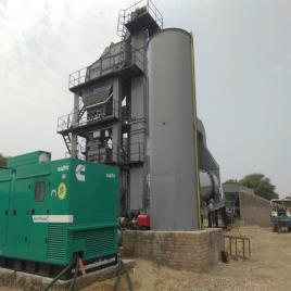 KDI Asphalt Batching Plant, For Road Construction, Capacity: 120 Ton Per Hour