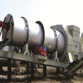 KDI Automatic DM 60 Asphalt Drum Mixing Plant, No Of Bins Total Storage: 4, 380 V