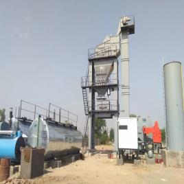 KDI Batch Mix Plant, For Road Construction, Capacity: 120 Ton Per Hour