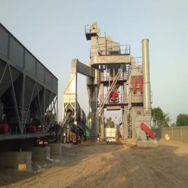 KDI Fully Automatic 160 TPH Asphalt Batch Mix Plant, For Road Construction