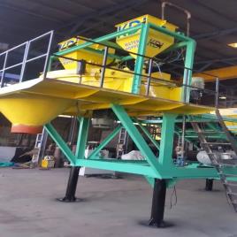 KDI Fully Automatic Concrete Batching Plant, Model Name/Number: Rmc 20, Capacity: 20 CM / Hr