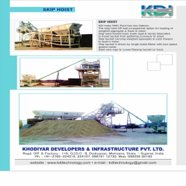 KDI Fully Automatic Inline Concrete Batching Plant, Model Name/Number: RMC-20