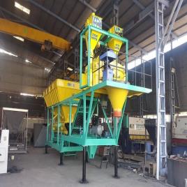 KDI Fully Automatic Inline Concrete Batching Plant, Model Name/Number: RMC-20