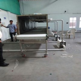 KI-MACHINES Cooling Conveyor, Capacity: Standard