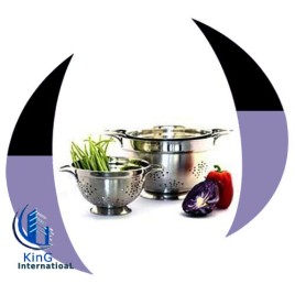 King international Stainless Steel Colander, For Home