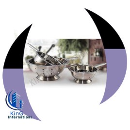 King International Stainless Steel & Copper Colanders, For Home, Size: Standard