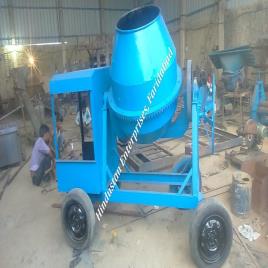 Kirloskar Engine Diesel 10/7 One Bag Cement Concrete Mixer Machine, 20 meter cubes/hr