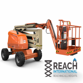 KoneCranes 15mt 450AJ Diesel Articulated Boom Lift, Horizontal Outreach: Standard