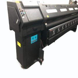 Konica 512 Minolta Flex Printing Machine, Max. Print Speed(sqft/hr): 2000