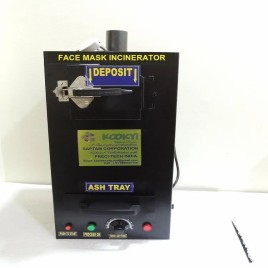 KOOKY Face Mask Incinerator, Production Capacity: 200
