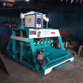 KOVAI Concrete Hollow Bricks Machine, Capacity: 1500/1800 Blocks Per Shift