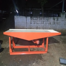 KOVAI Painted Steel Designer Tiles Floor Tiles Making Machine, Single Mast, Capacity: 2500/Day