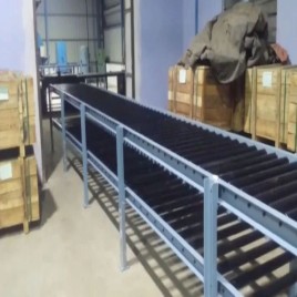 Kozhunji Mild Steel Power And Free Roller Conveyor, Roller Diameter: 50 To 150mm