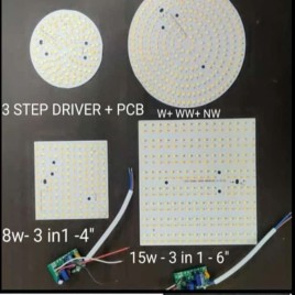 KOZON Aluminum 15w 3 Step LED Panel Light Driver PCB, For Indoor, Thickness: 1 mm