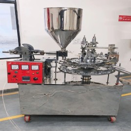 Lami Plastic Tube Filling Sealing Machine, 40TPM