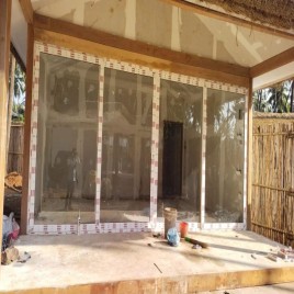 Laminated Glass uPVC sliding door