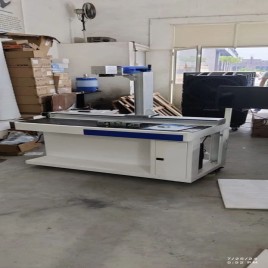 Large area laser marking machine