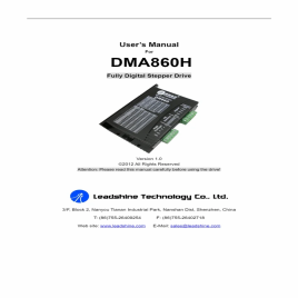 Leadshine DMA 860H Stepper Motor Driver, Single Phase, 80V