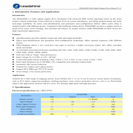Leadshine DMA 860H Stepper Motor Driver, Single Phase, 80V