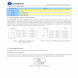 Leadshine DMA 860H Stepper Motor Driver, Single Phase, 80V