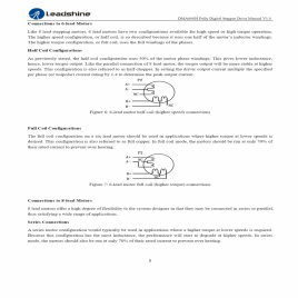 Leadshine DMA 860H Stepper Motor Driver, Single Phase, 80V