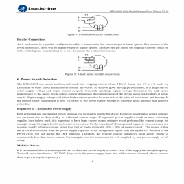 Leadshine DMA 860H Stepper Motor Driver, Single Phase, 80V