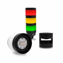 LED White Banner Tower Lights & Indicators