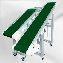 Light Weight PVC Green Conveyor Belt, Belt Thickness: 5 - 10 mm